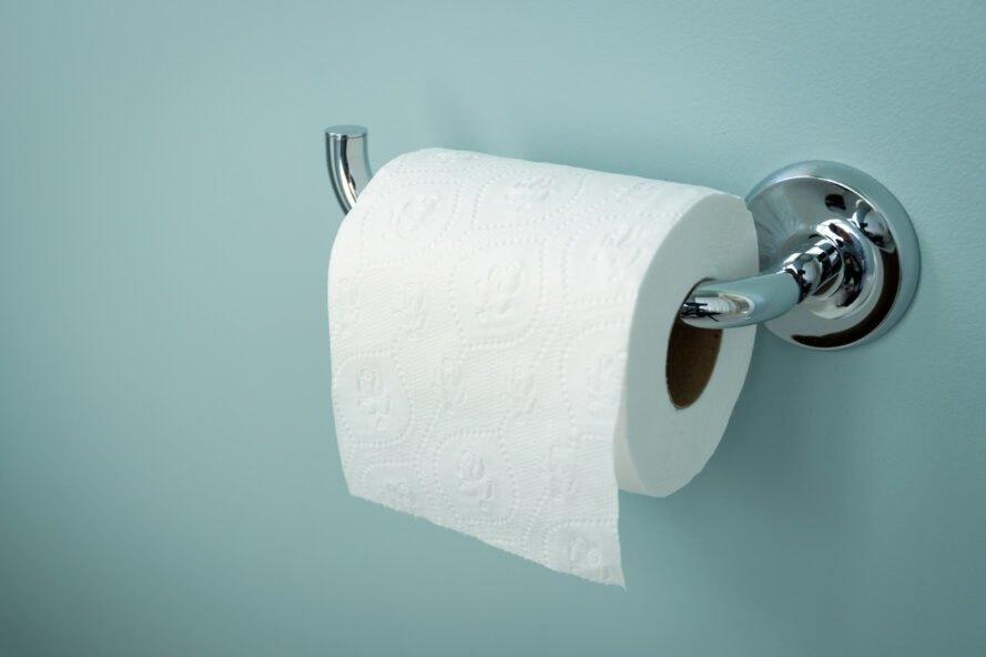 các đồ vật trong phòng tắm bằng Tiếng Anh: toilet paper