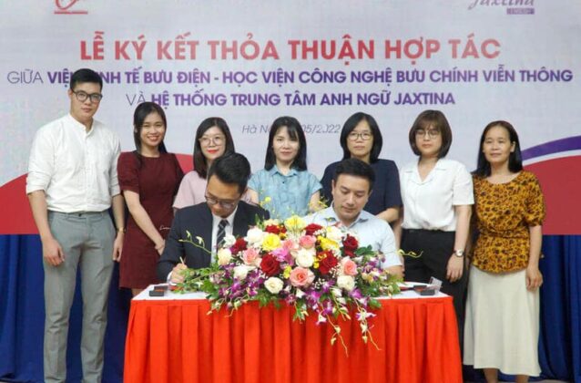 Jaxtina Ký Kết Thỏa Thuận Hợp Tác Với Học viện Bưu Chính Viễn Thông (Viện Kinh Tế Bưu Điện)