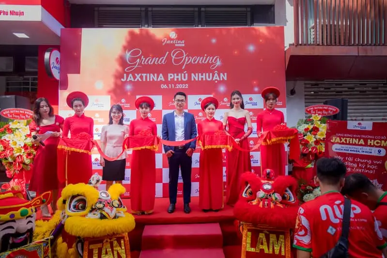 Jaxtina khai trương cơ sở Phú Nhuận – khát vọng vươn tầm khu vực
