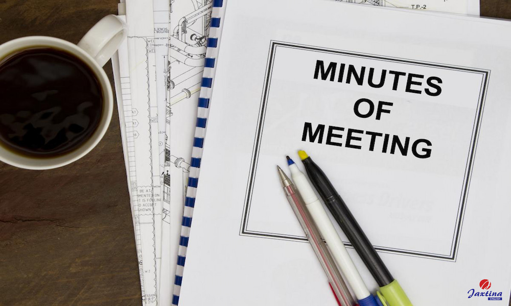 cách viết meeting minutes