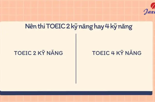 Nên học TOEIC mấy kỹ năng? 2 Kỹ năng hay 4 kỹ năng?
