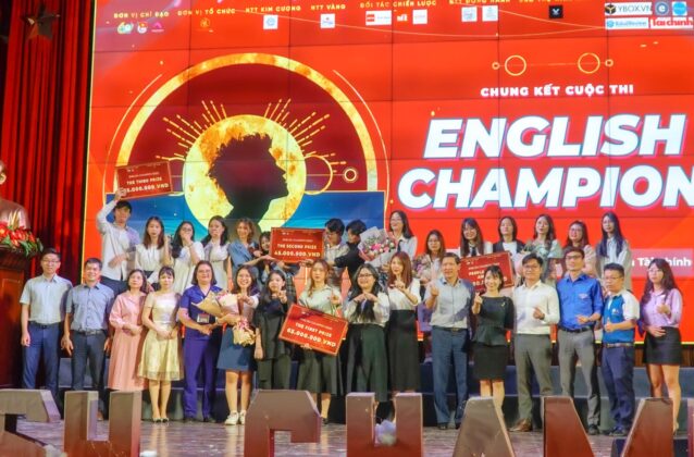 Jaxtina tài trợ và bảo trợ chuyên môn cuộc thi English Champion 2023 Học viện Tài chính