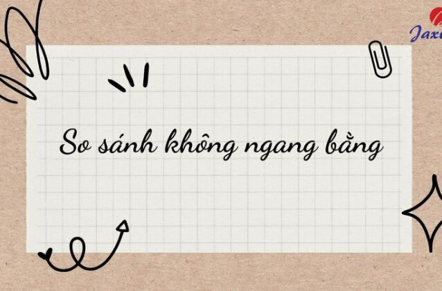 Công thức so sánh không bằng trong Tiếng Anh