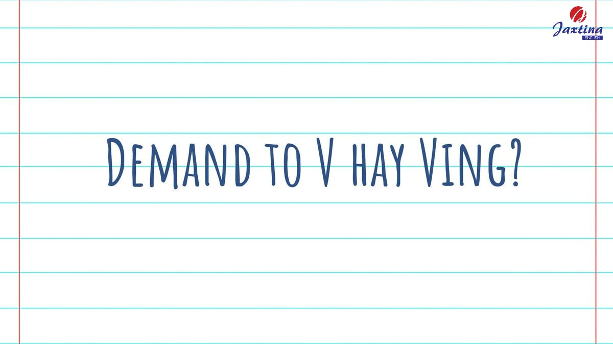 Demand to V hay Ving