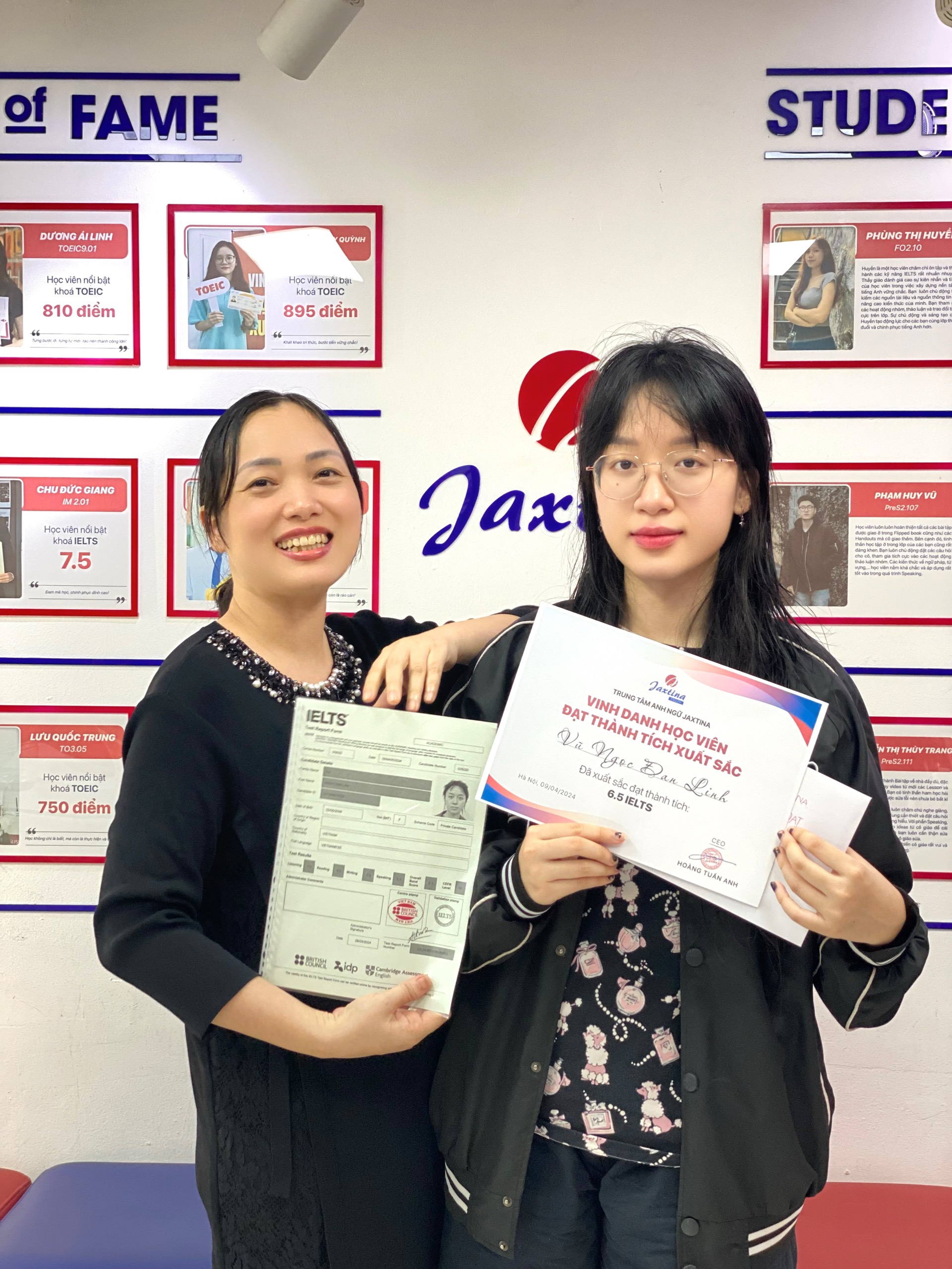 “CON NHÀ NGƯỜI TA” CỦA JAXTINA ENGLISH: VŨ NGỌC ĐAN LINH 6.5 IELTS