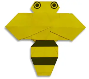 Hướng dẫn tạo Origami con Ong