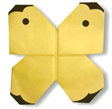 Hướng dẫn gấp Origami con bướm