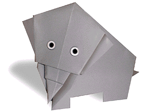 Hướng dẫn tạo Origami con voi