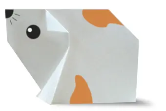 Hướng dẫn tạo Origami con chuột Hamster