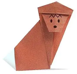 Hướng dẫn tạo Origami con con khỉ