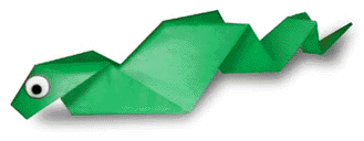 Hướng dẫn tạo Origami con rắn