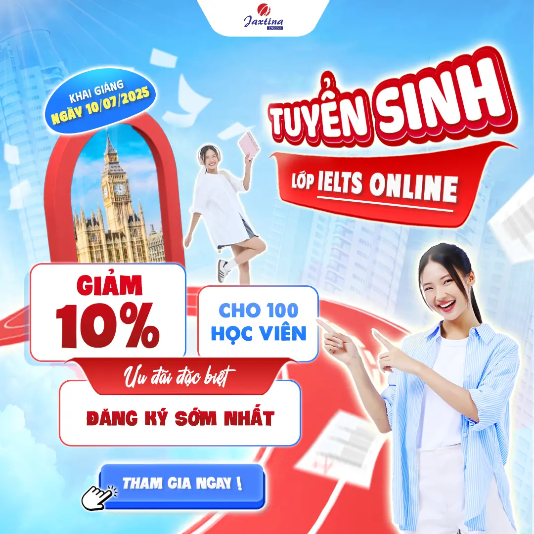 Tuyen sinh lop IELTS online