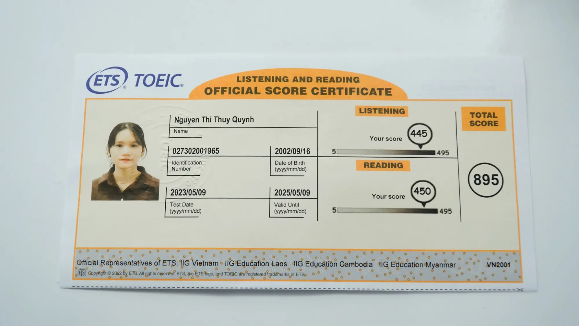 Thành tích học viên tại jaxtina