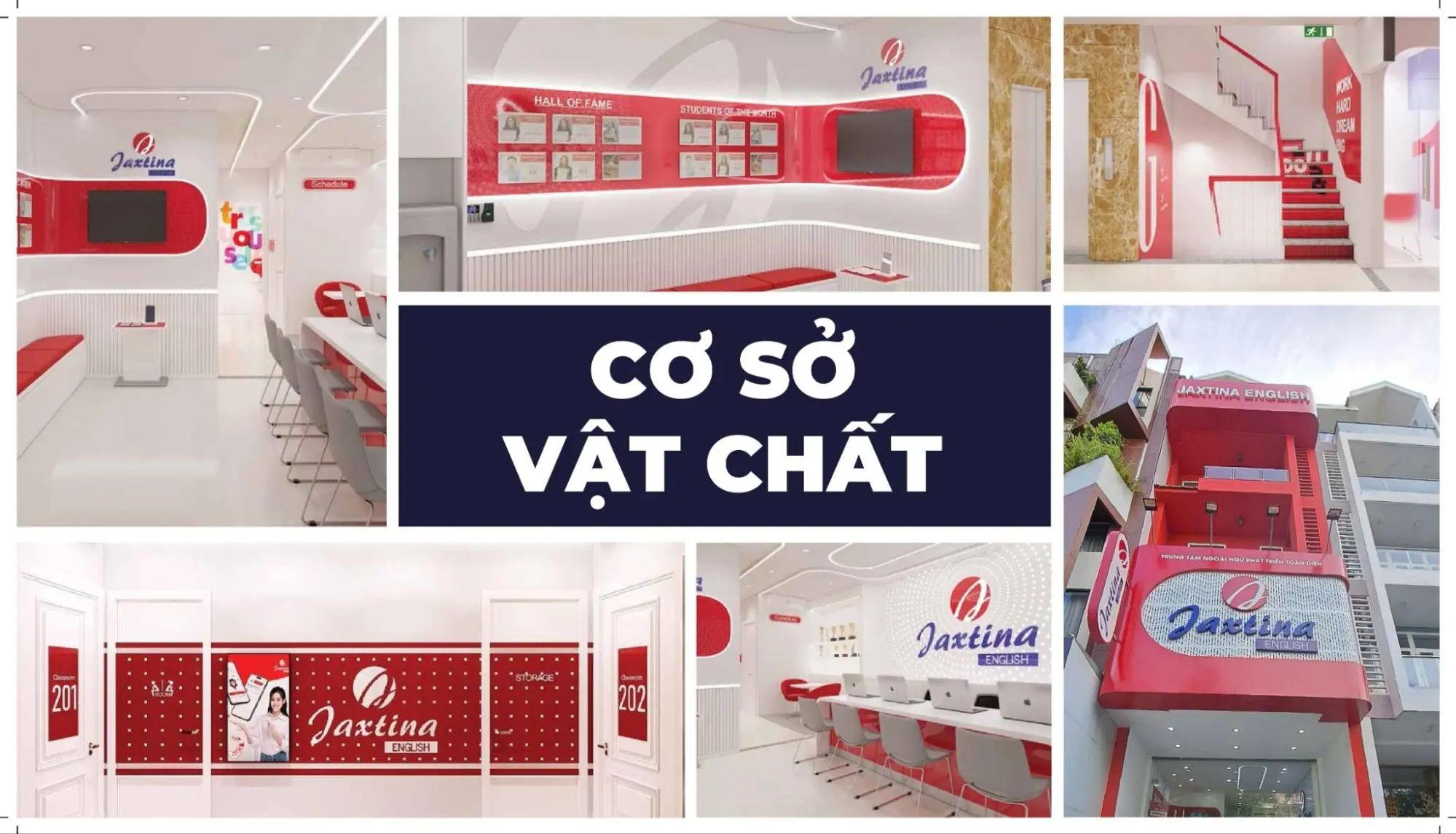 Cơ sở vật chất hiện đại của trung tâm tiếng Anh cũng vô cùng quan trọng