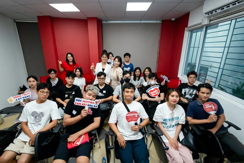 toeic 1 kèm 1 tại Jaxtina