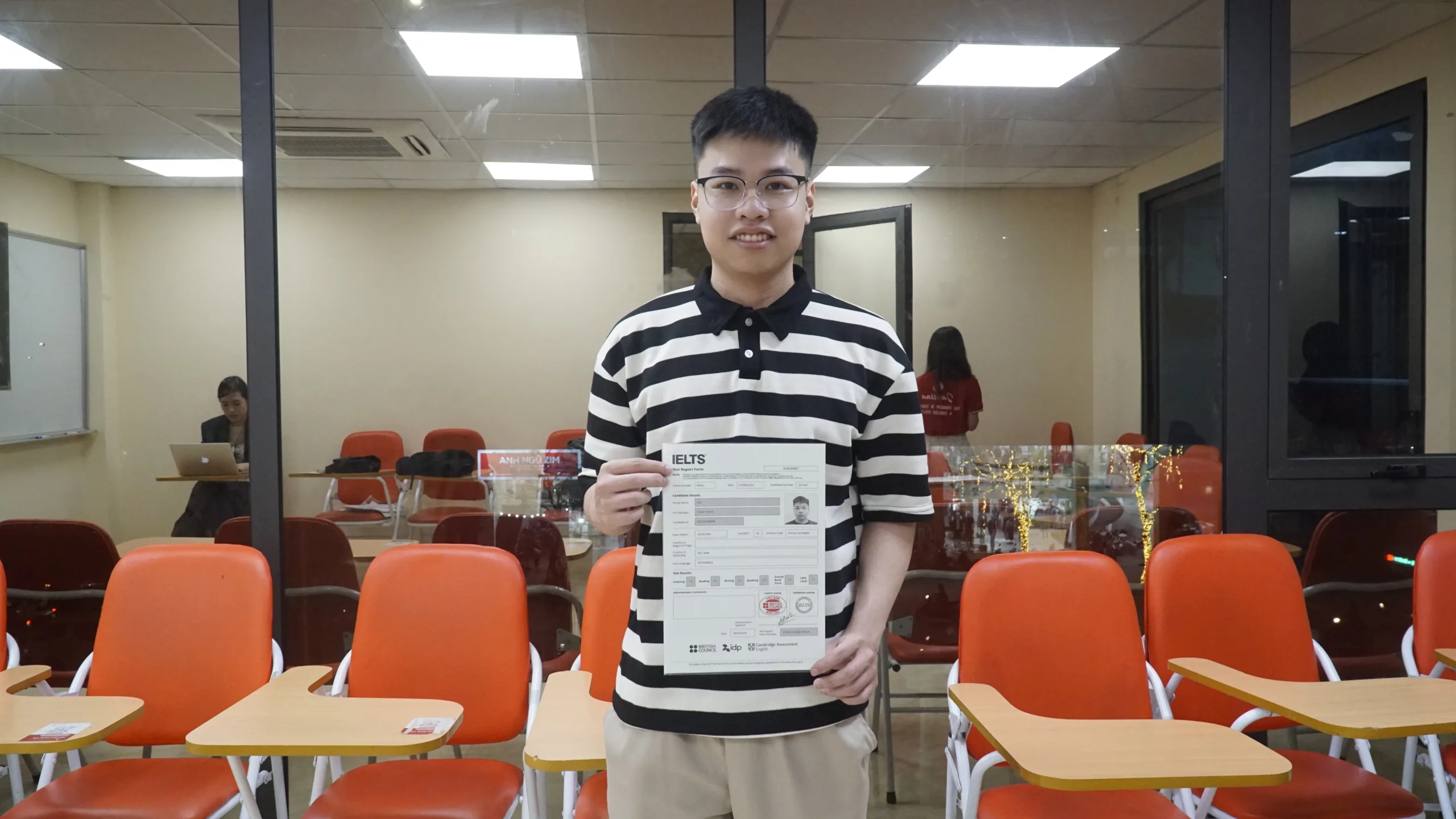 Bùi Tuấn Thành đạt giải “Học viên đạt thành tích xuất sắc”