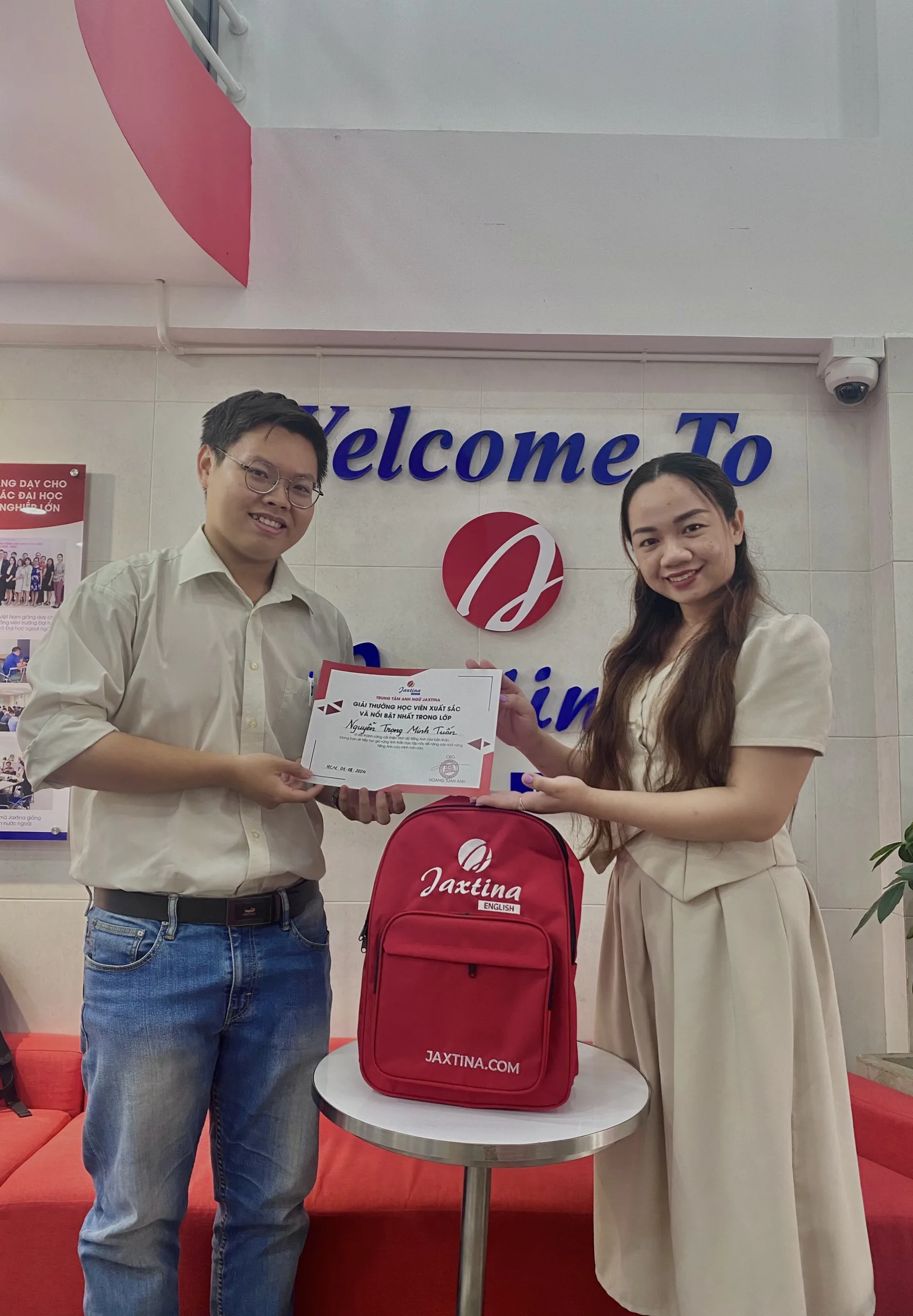 Học viên Nguyễn Trọng Minh Tuấn xuất sắc đạt 870 TOEIC