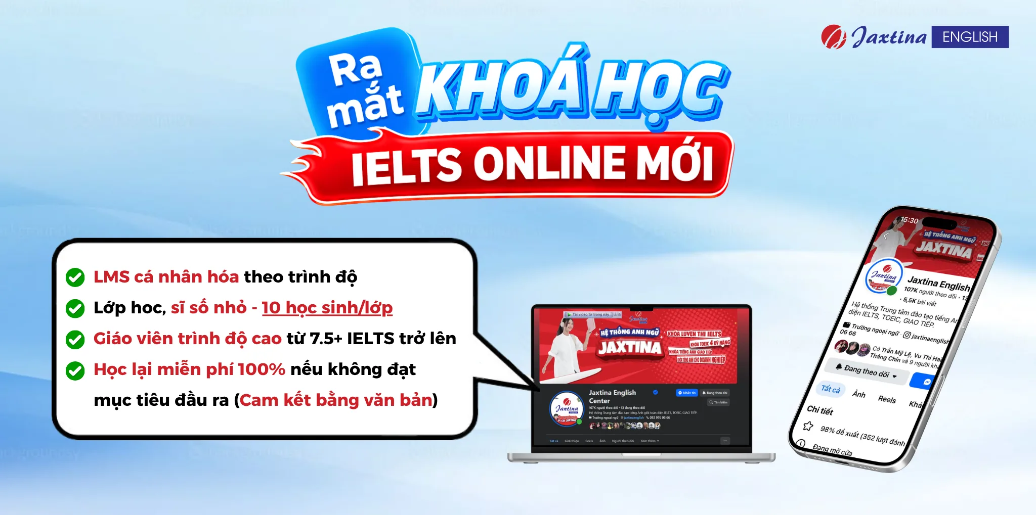 RA MẮT CHƯƠNG TRÌNH IELTS ONLINE THEO MÔ HÌNH SIMPLE ĐỘC QUYỀN